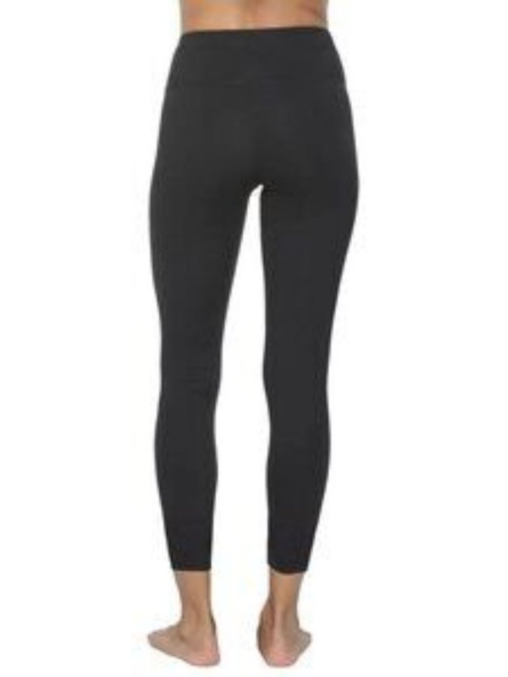 Felina NWT Women's Velvety Soft 7/8 Black Legging, 2-pack Choice of S, L or XL - Picture 3 of 16